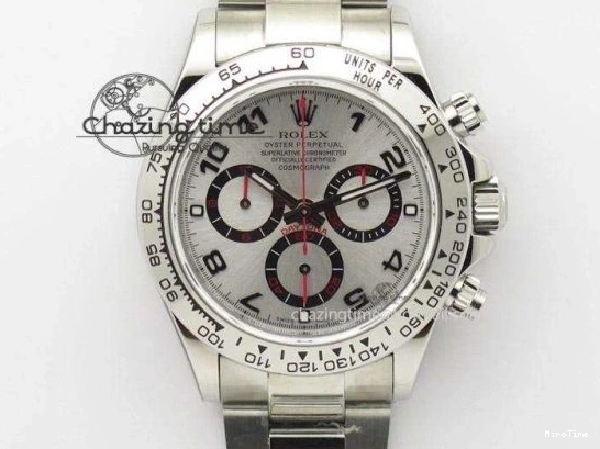 MiroTime 0506 Stretchable Daytona 116515 QF 1:1 Best Edition Black RG Dial on Oysterflex Rubber Strap SA 2273